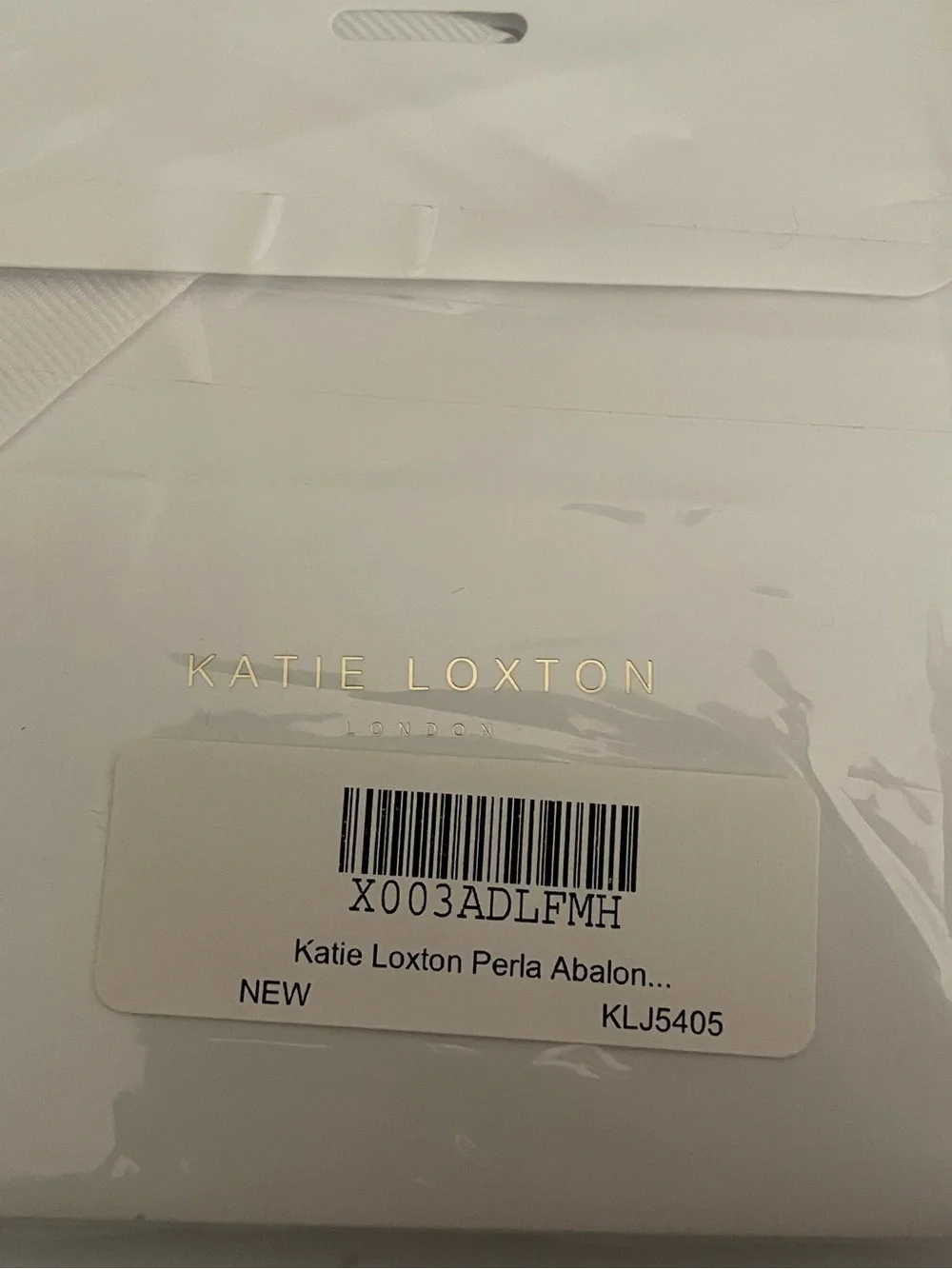 Katie Loxton Perla Abalone Pearl Star Stud Earrings in Gold-Tone
